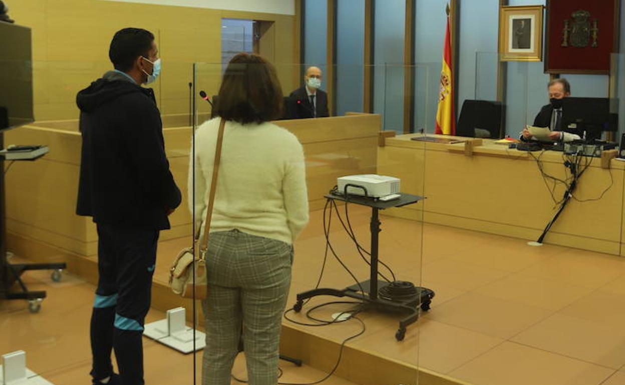 O.N., en la Audiencia Provincial de Burgos.