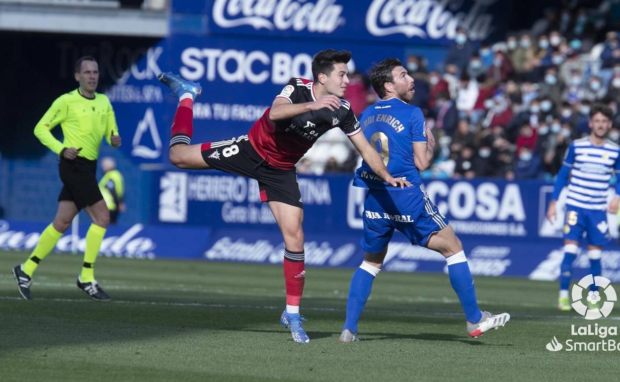 Imagen del encuentro entre la Ponferradina y el CD Mirandés.