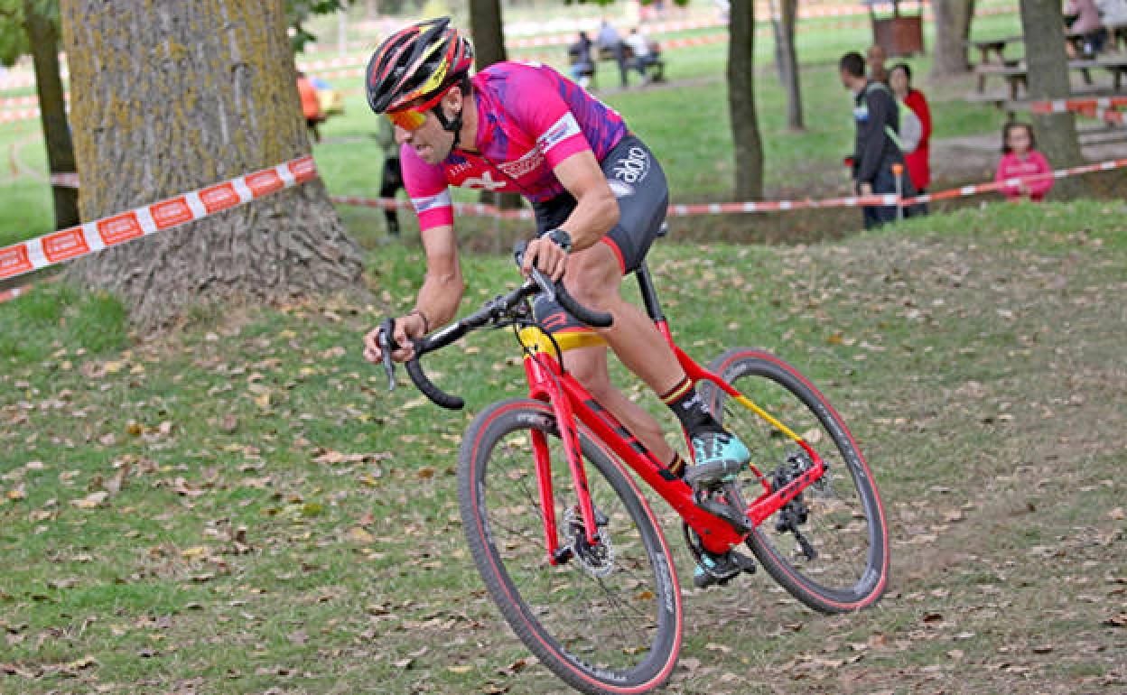 Felipe Orts, en la prueba de Villarcayo. 