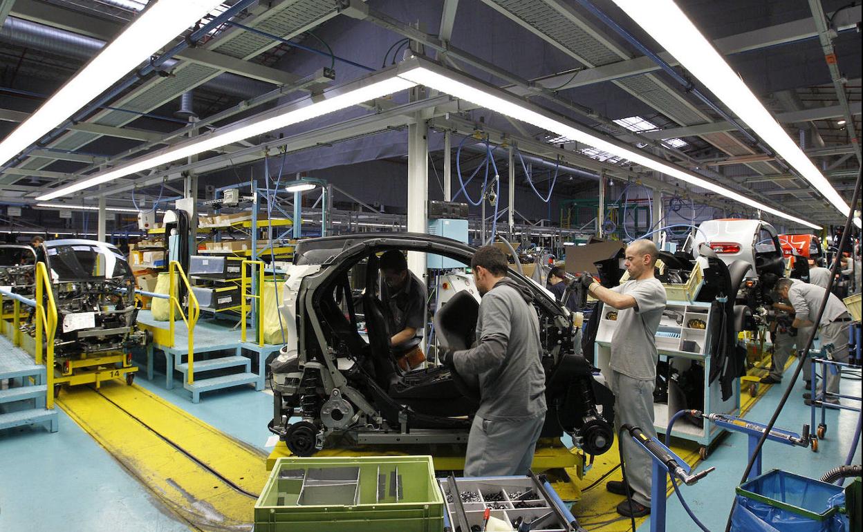 Fábrica de automóviles en Valladolid. 