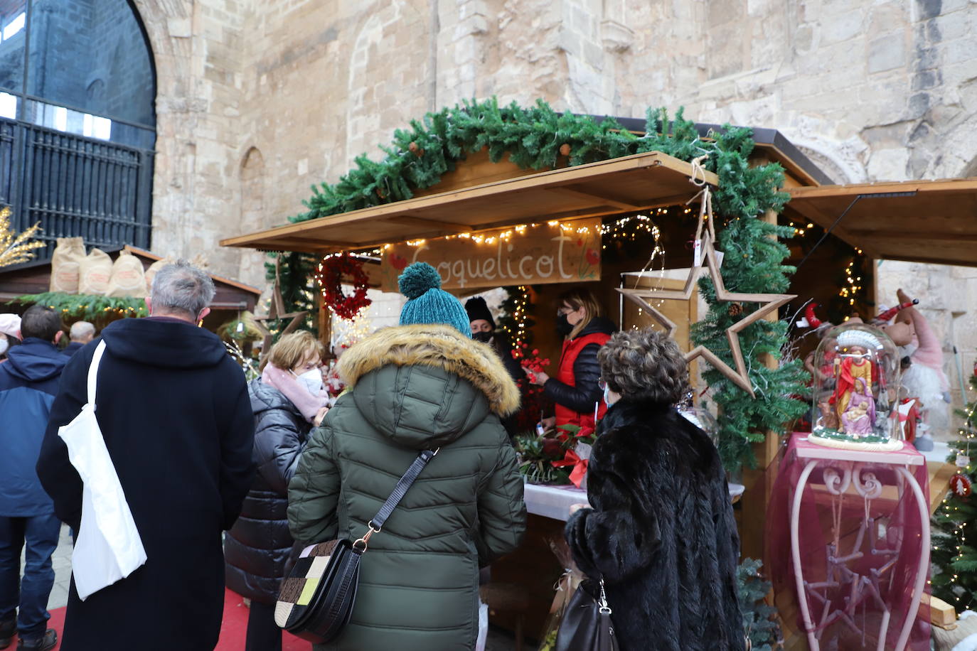 Fotos: Feria de Navidad de los floristas de Burgos