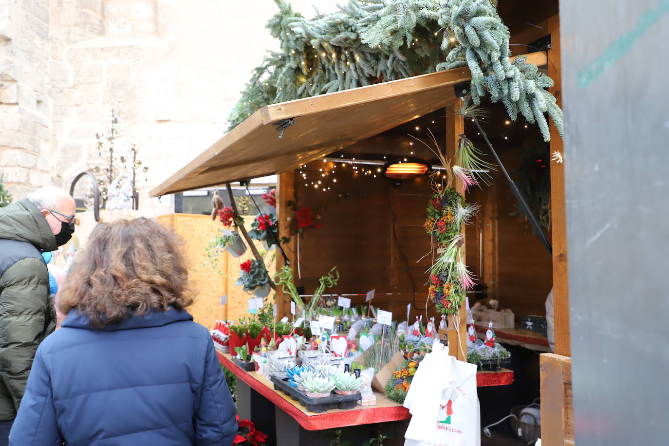 Fotos: Feria de Navidad de los floristas de Burgos