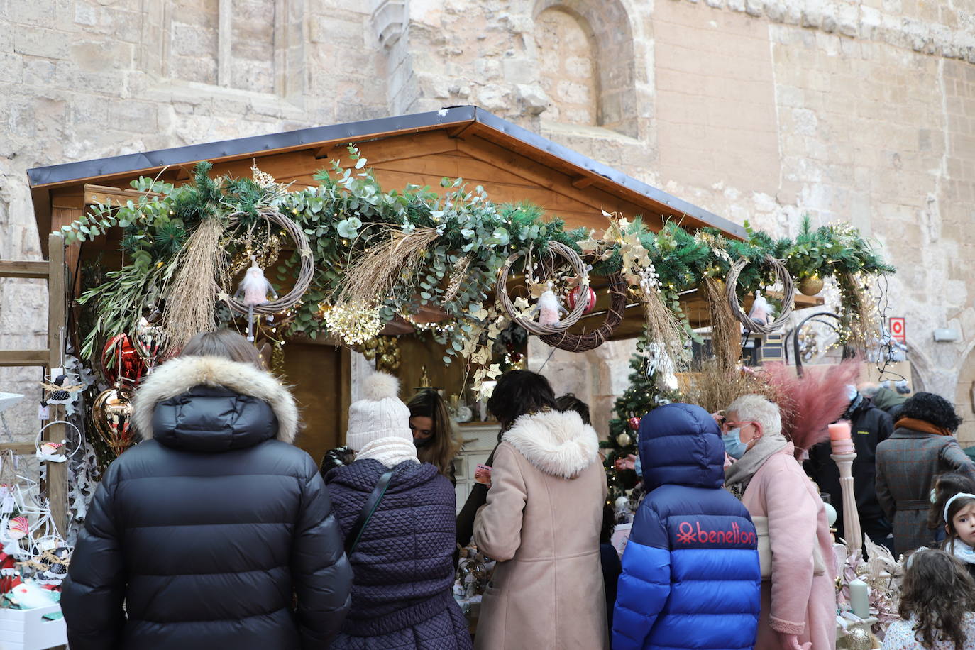 Fotos: Feria de Navidad de los floristas de Burgos