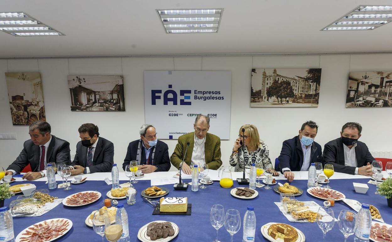 La patronal ha ofrecido hoy su habitual desayuno informativo de fin de año. 