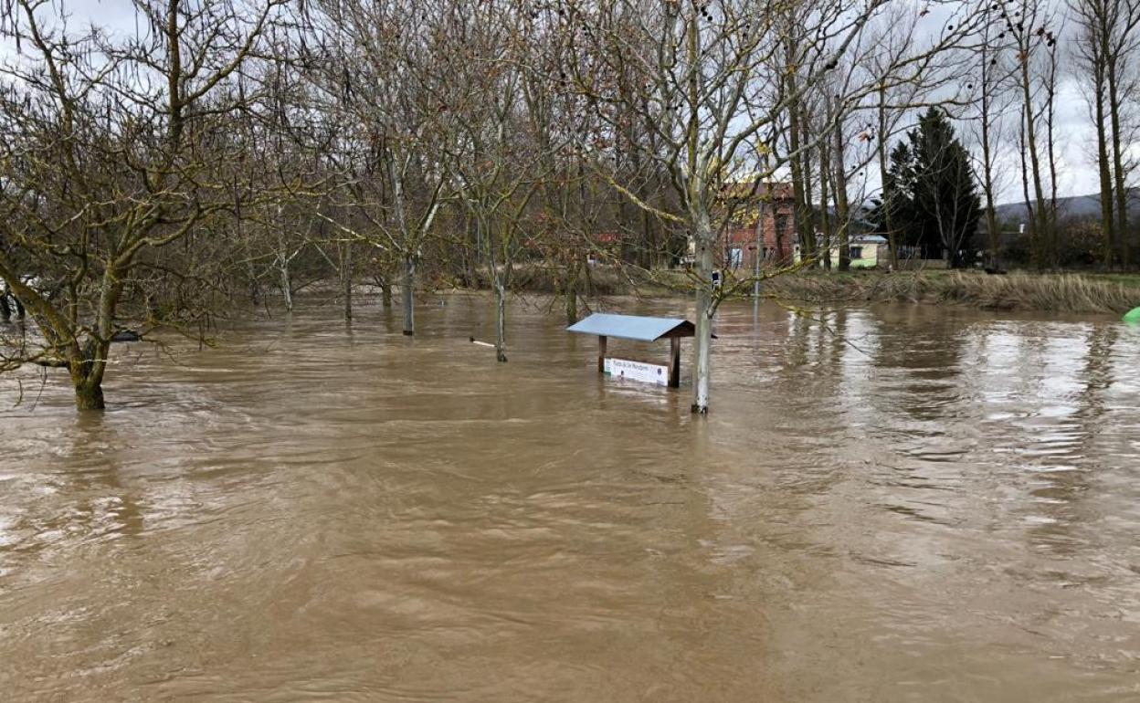 Los ríos se han vuelto a desbordar en la zona norte.