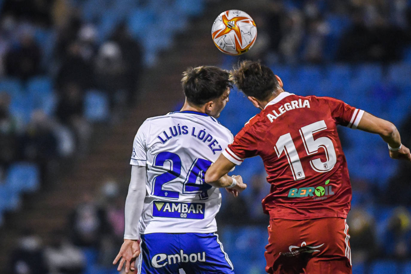 Fotos: El Real Zaragoza - Burgos CF, en imágenes