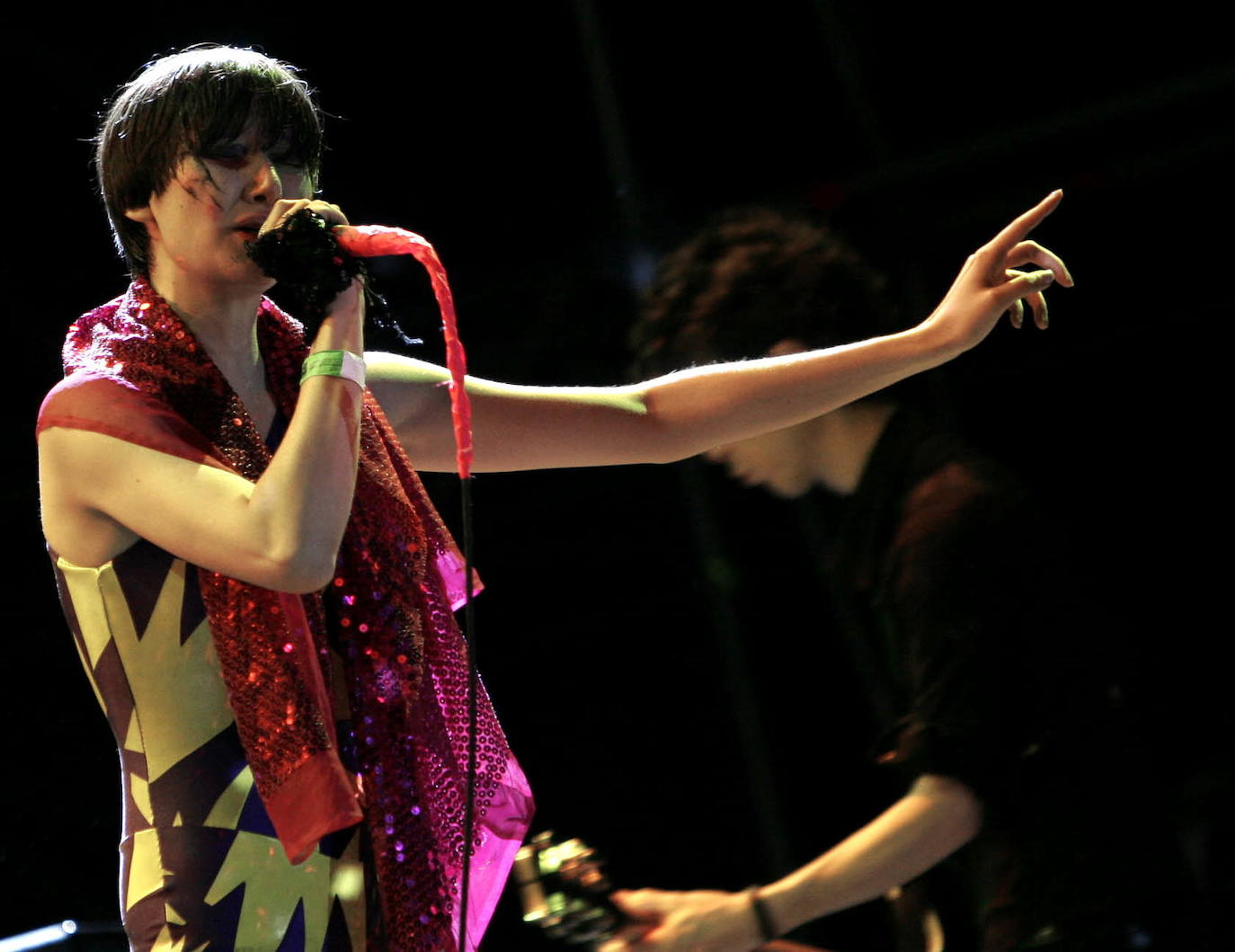 2006. La banda neoyorquina 'Yeah Yeah Yeahs'.