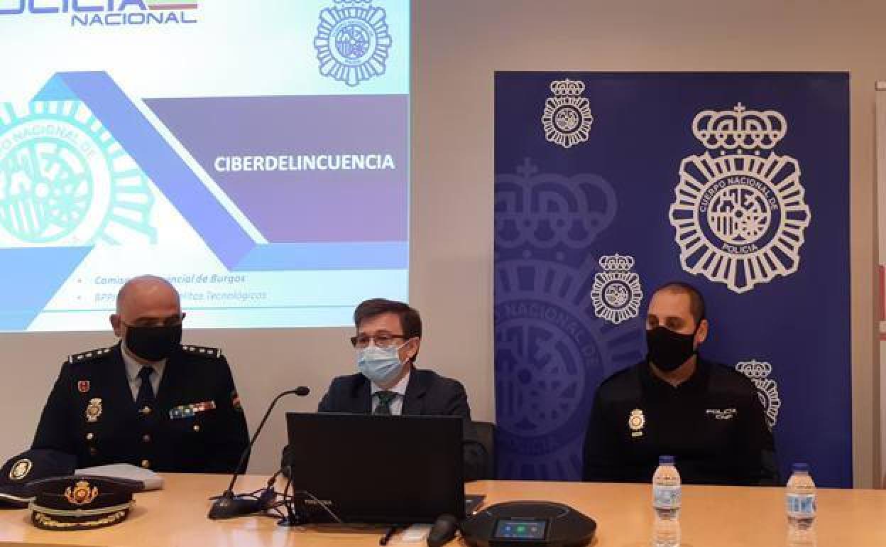 Imagen de la sesión informativa sobre ciberdelincuencia. 