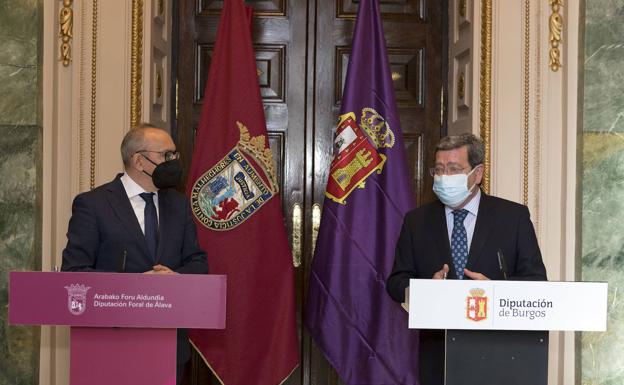 Burgos y Álava firmaron nuevos convenios de colaboración