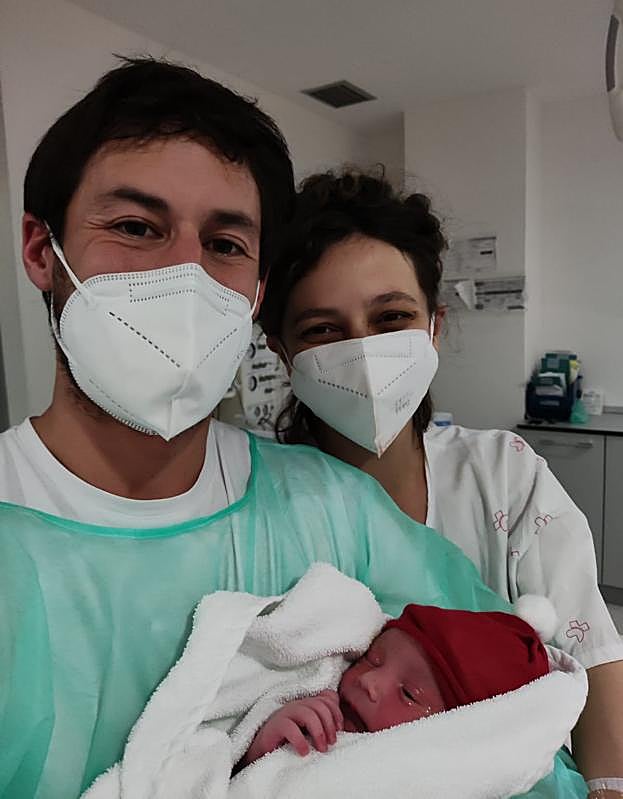 El bebé de Ana y Andrés es el último del año.