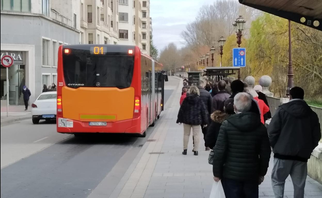 El incidente ocurrió con un conductor de la Línea 1.