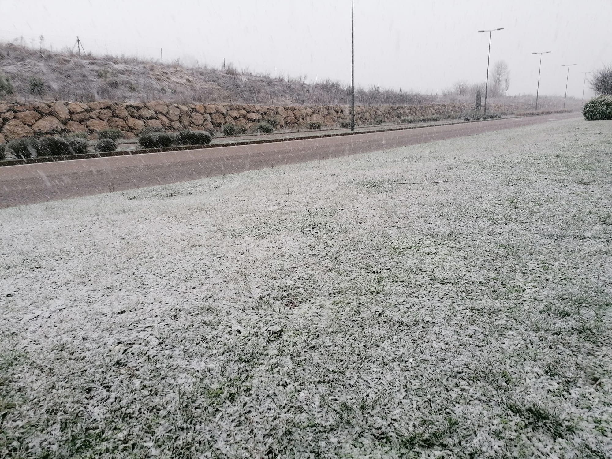 Fotos: Primera nevada del año en Burgos