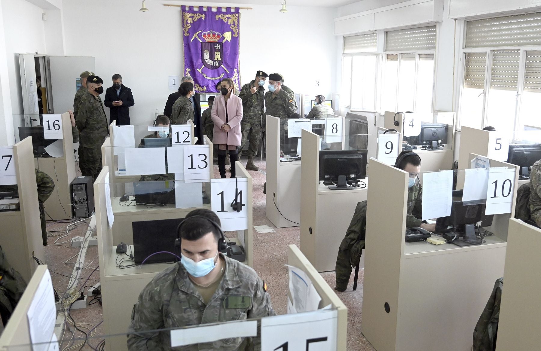 Fotos: Los rastreadores del Ejército siguen trabajando