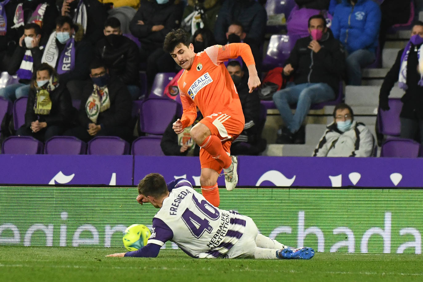 Derrota de los de Calero en casa del Real Valladolid.