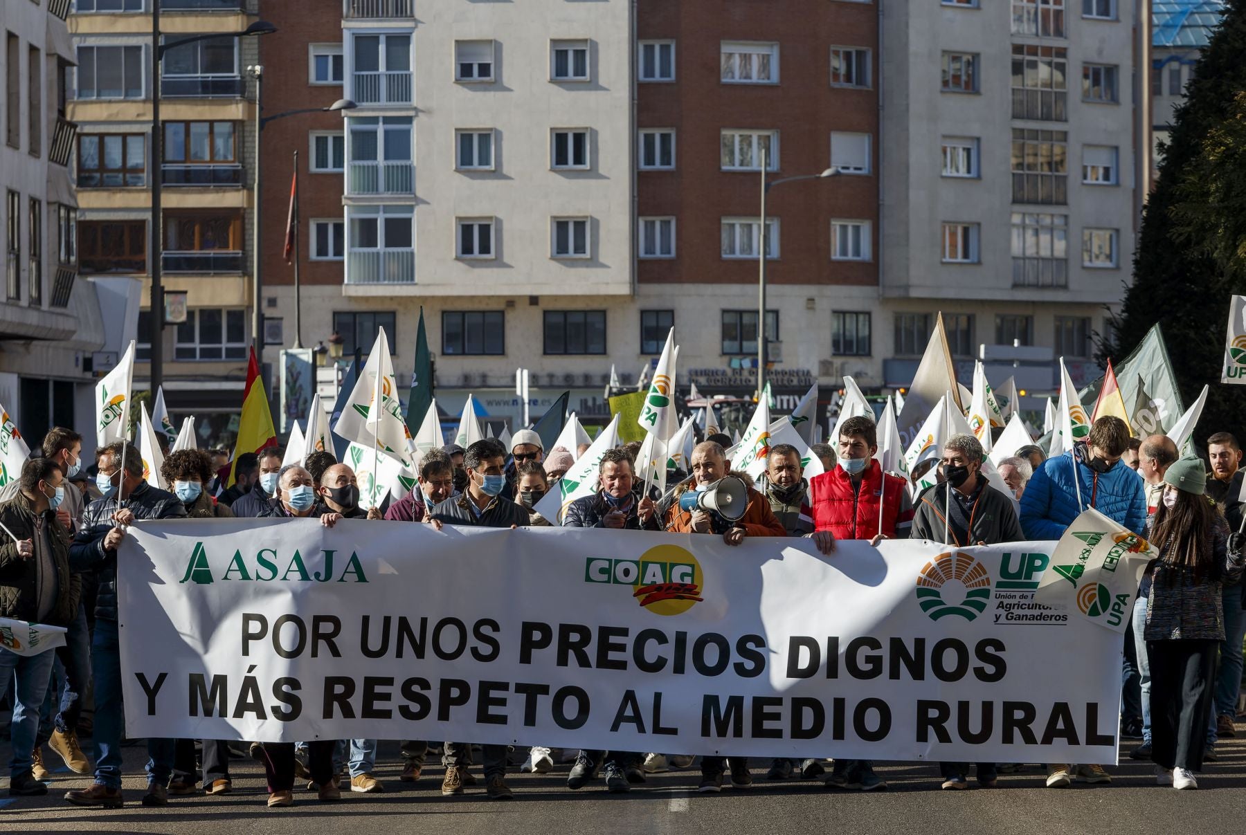 Fotos: Tractorada por las calles de Burgos