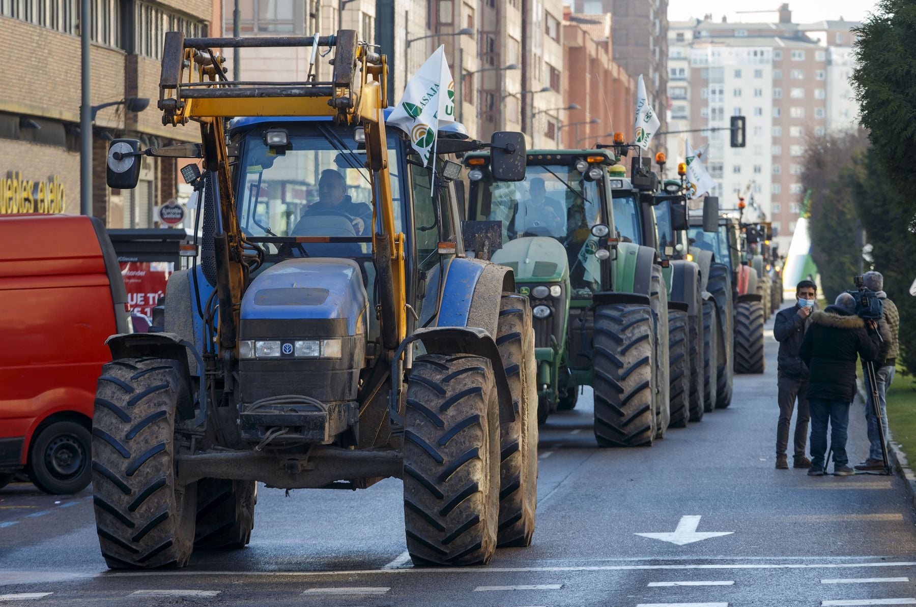 Fotos: Tractorada por las calles de Burgos