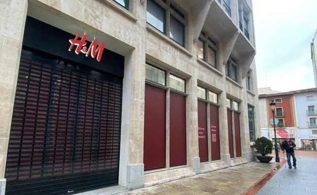 H&M ha cerrado sus puertas en el centro de Burgos este martes.