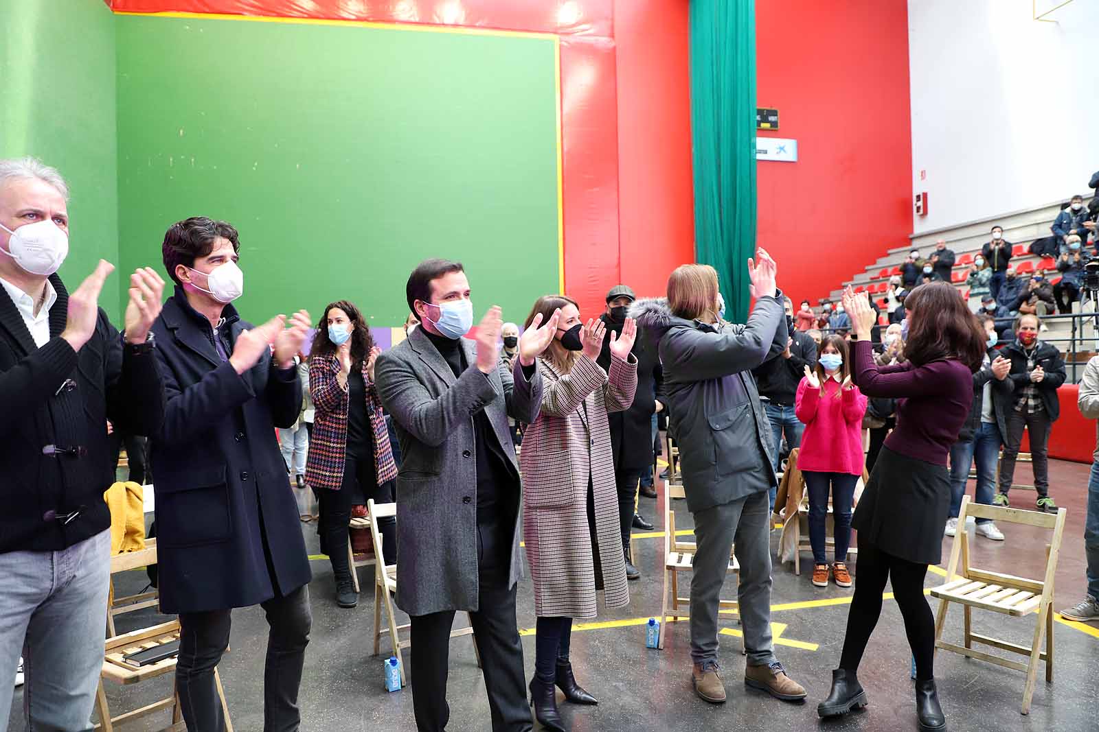 Acto de camoaña de Unidas Podemos.