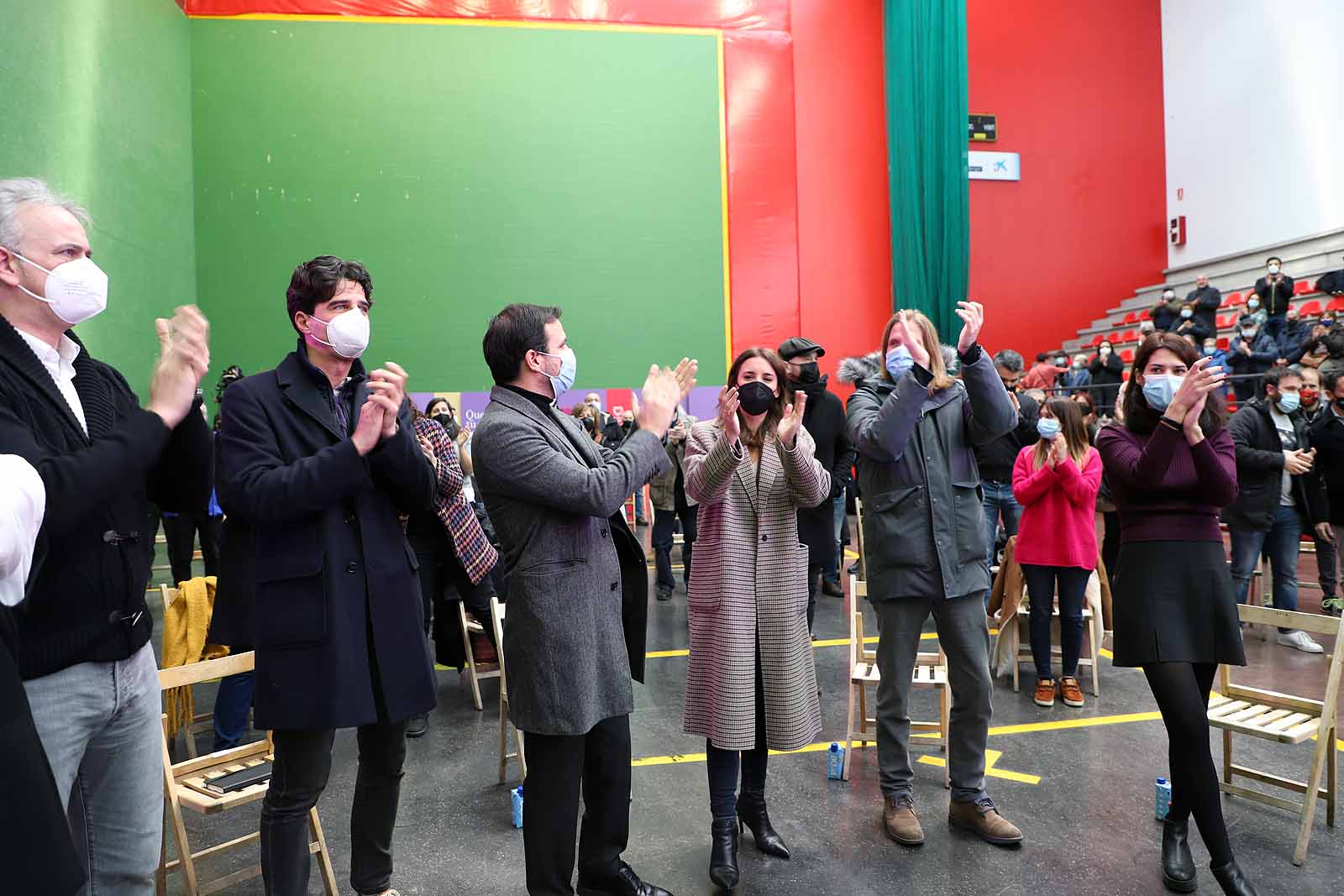 Acto de camoaña de Unidas Podemos.