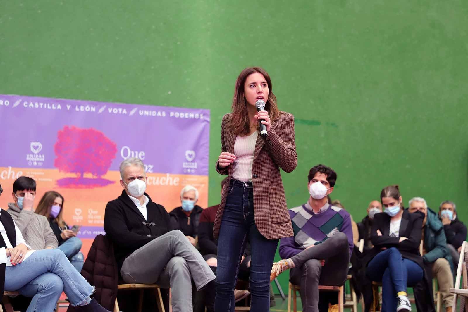 Acto de camoaña de Unidas Podemos.