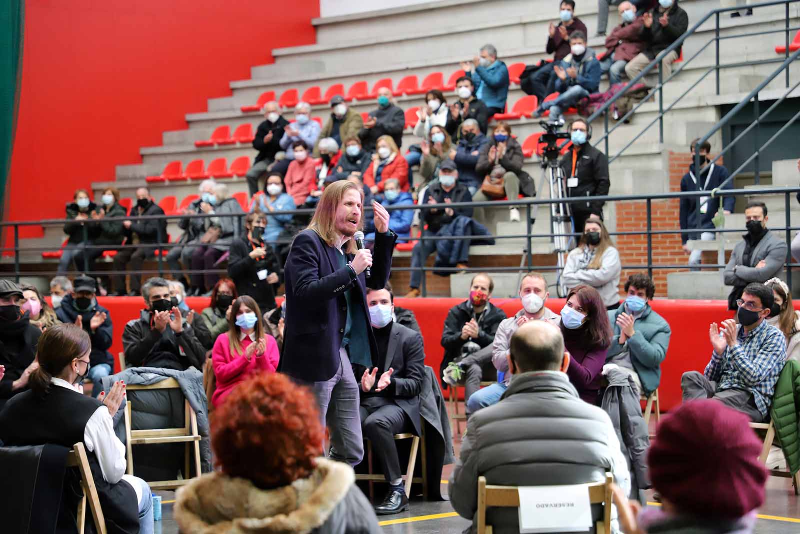 Acto de camoaña de Unidas Podemos.