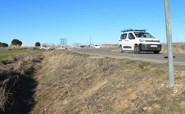 La zona donde se encontró el cuerpo: transitada por senderistas y a 200 metros de las batidas