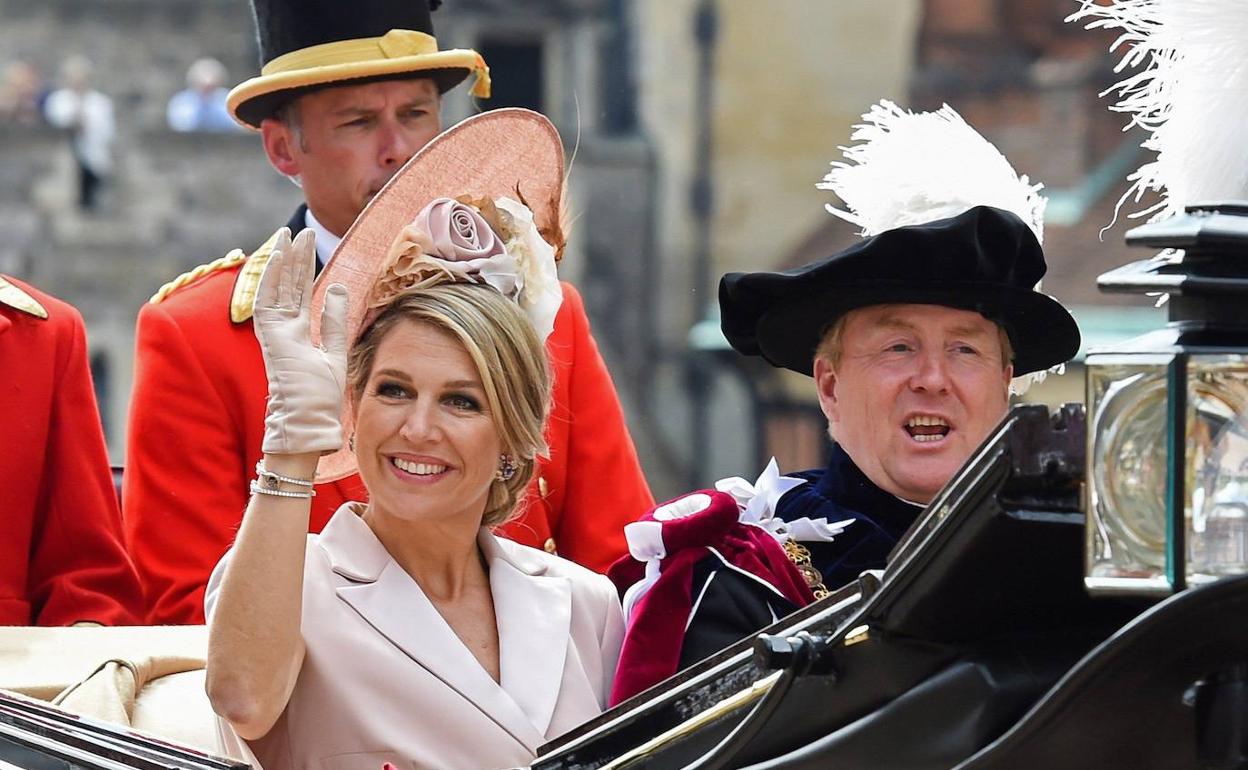 Los reyes de Holanda, Guillermo y Máxima, en una imagen de archivo. 