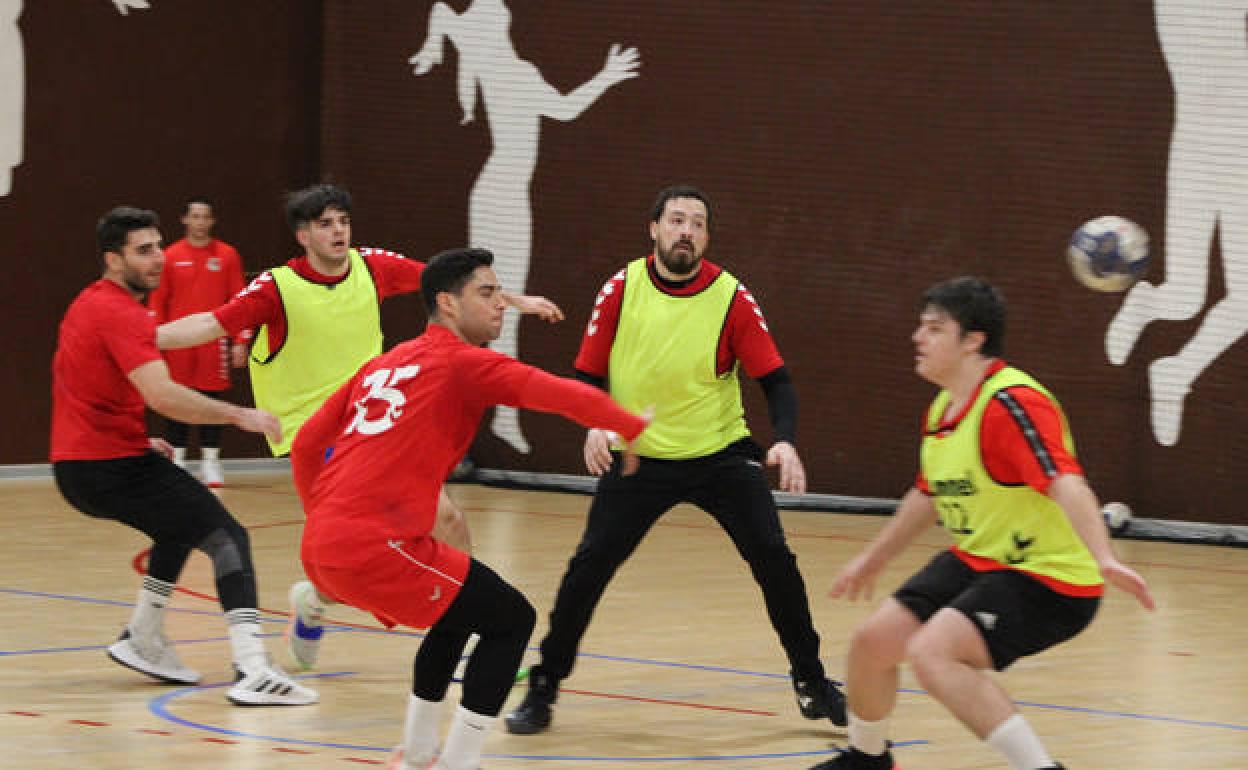 Entrenamiento del UBU San Pablo. 