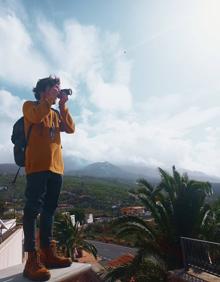 Imagen secundaria 2 - Viaje de Carlo Cuñado a La Palma para realizar su reportaje. 