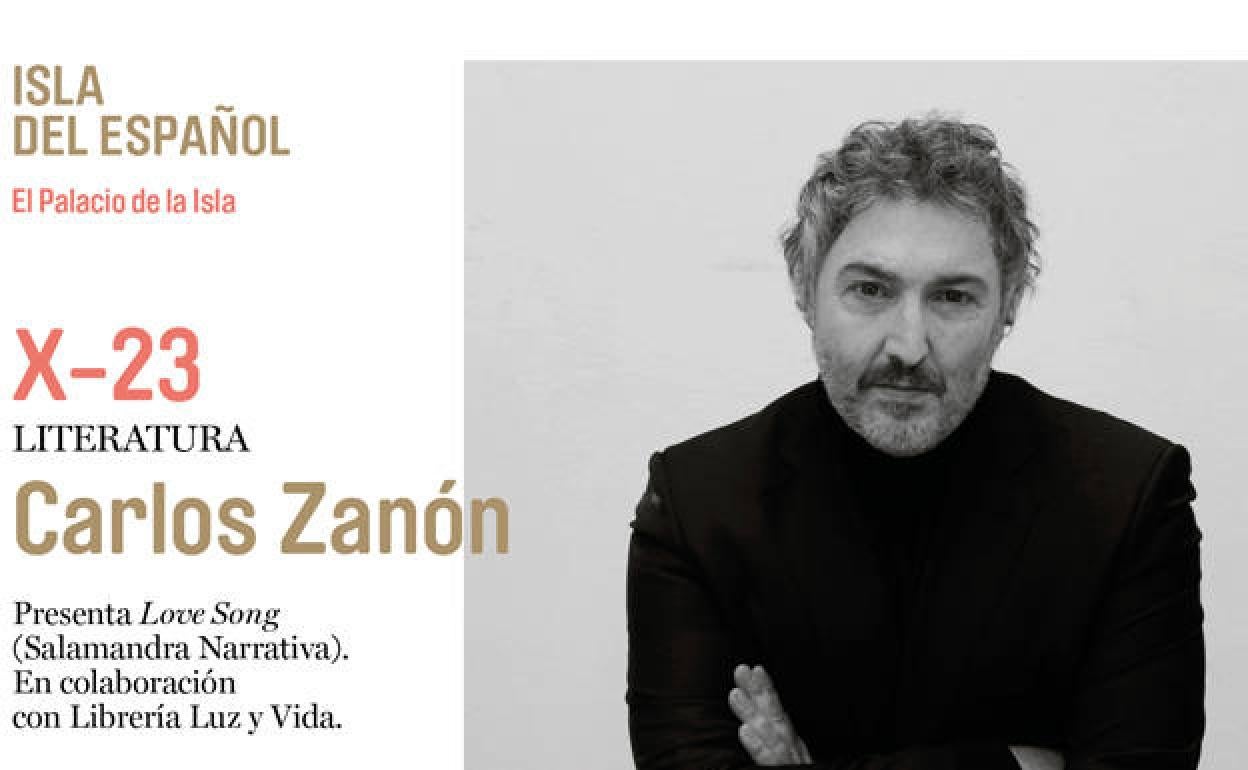Carlos Zanón presenta en el Palacio de la Isla su novela 'Love song'