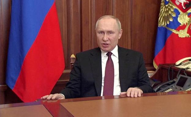 Putin afirma que su objetivo es «desmilitarizar y «desnazificar»