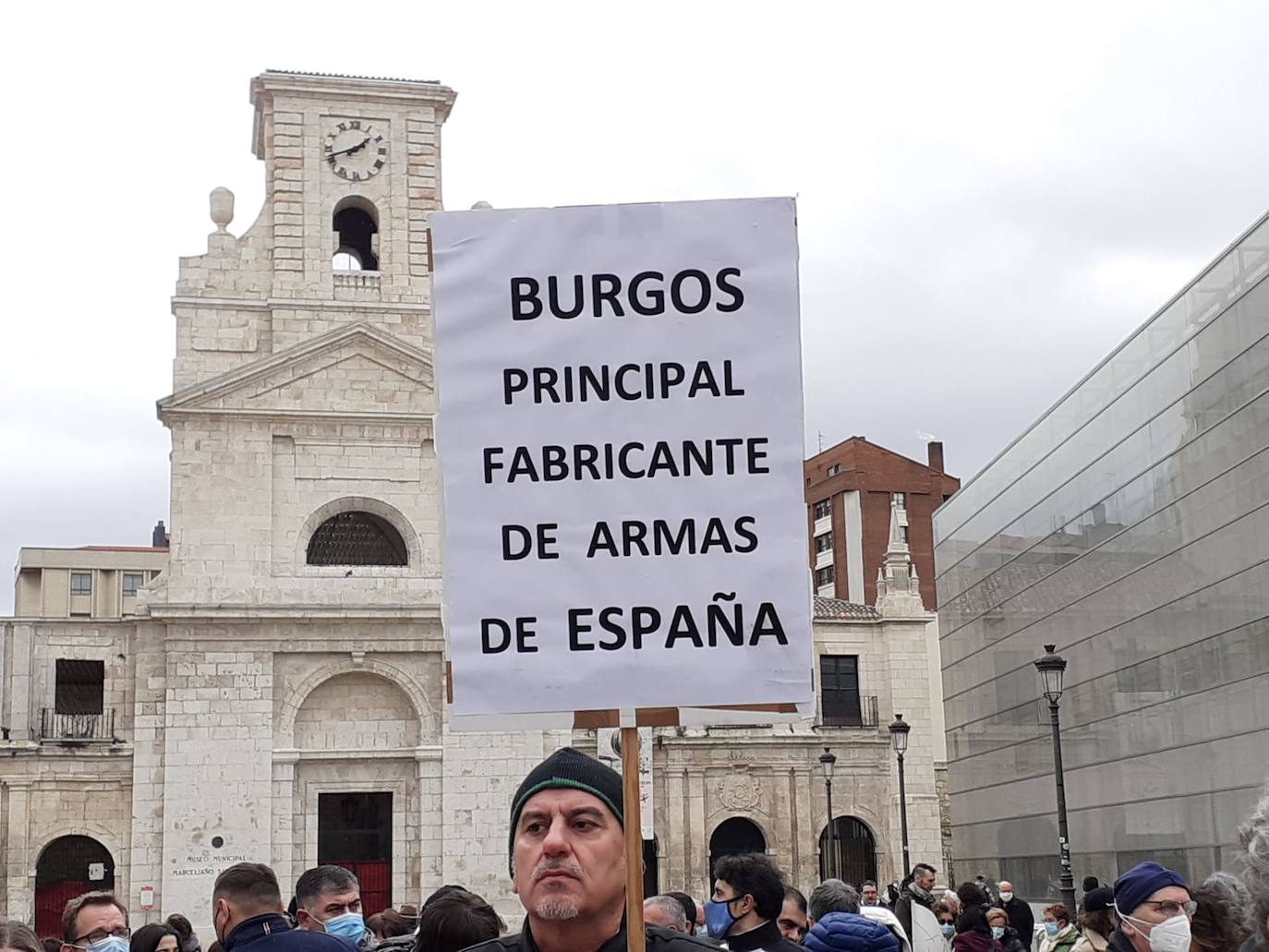 Burgos se suma al «no a la guerra»