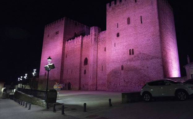 El Alcázar de los Condestables se iluminará de morado. 