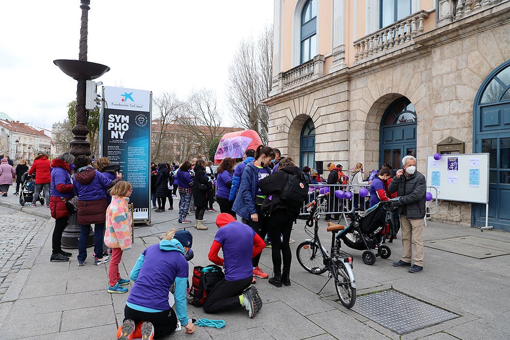 Fotos: Las burgalesas participan en la marcha &#039;Mujer corre por tus derechos&#039; de Burgos