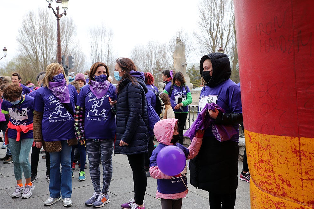 Fotos: Las burgalesas participan en la marcha &#039;Mujer corre por tus derechos&#039; de Burgos