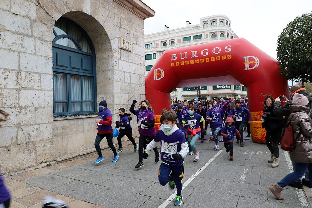 Fotos: Las burgalesas participan en la marcha &#039;Mujer corre por tus derechos&#039; de Burgos