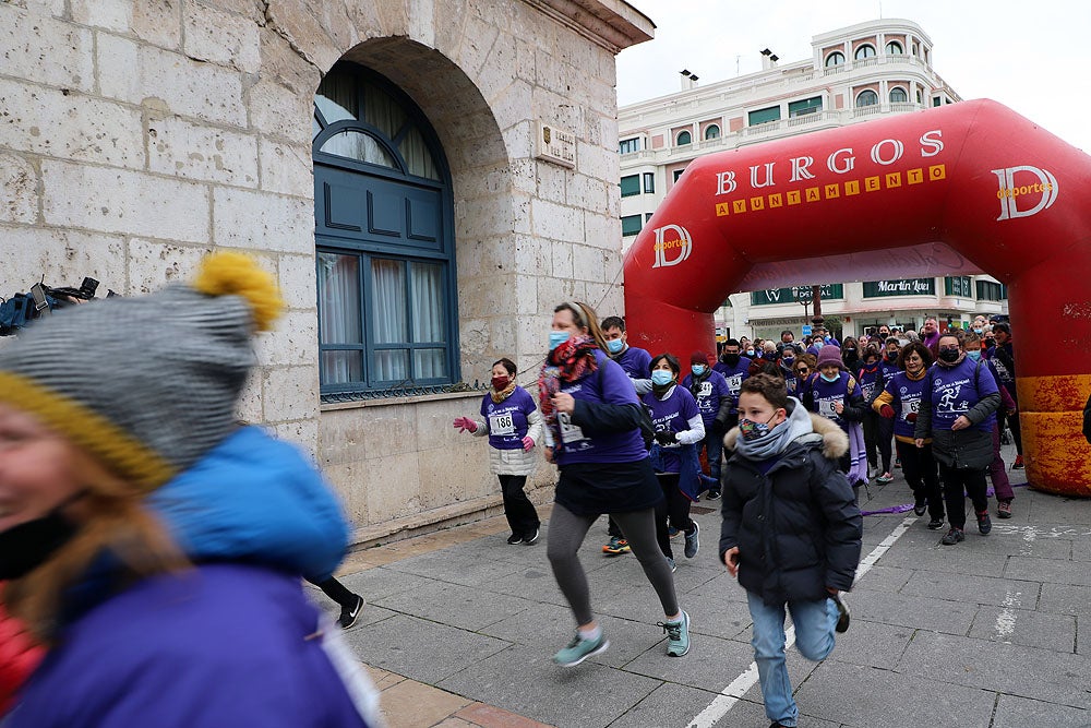 Fotos: Las burgalesas participan en la marcha &#039;Mujer corre por tus derechos&#039; de Burgos