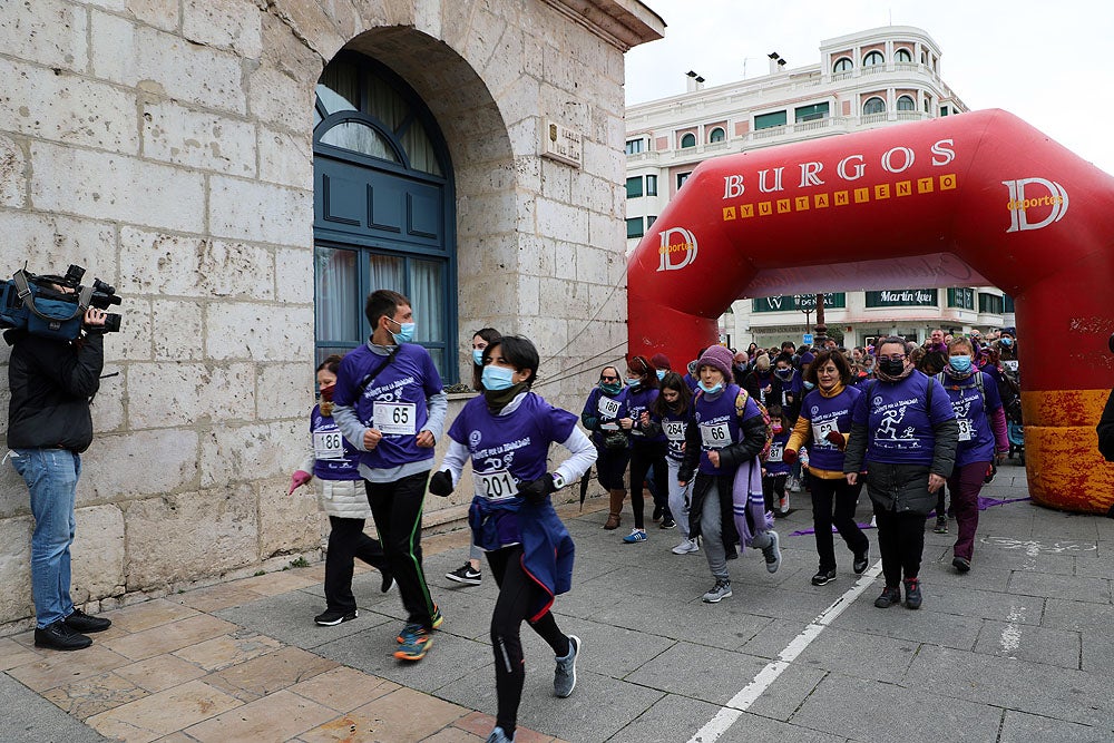 Fotos: Las burgalesas participan en la marcha &#039;Mujer corre por tus derechos&#039; de Burgos