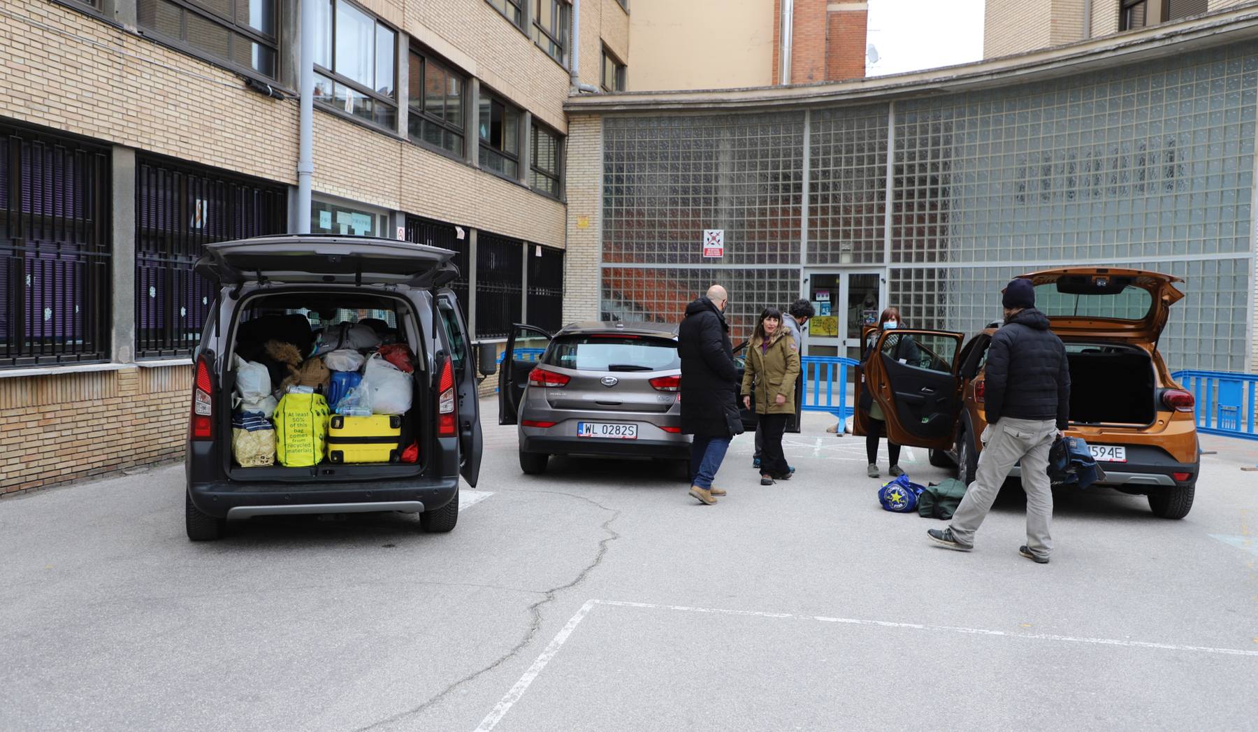 Fotos: 6.000 kilómetors para rescatar a su familia ucraniana