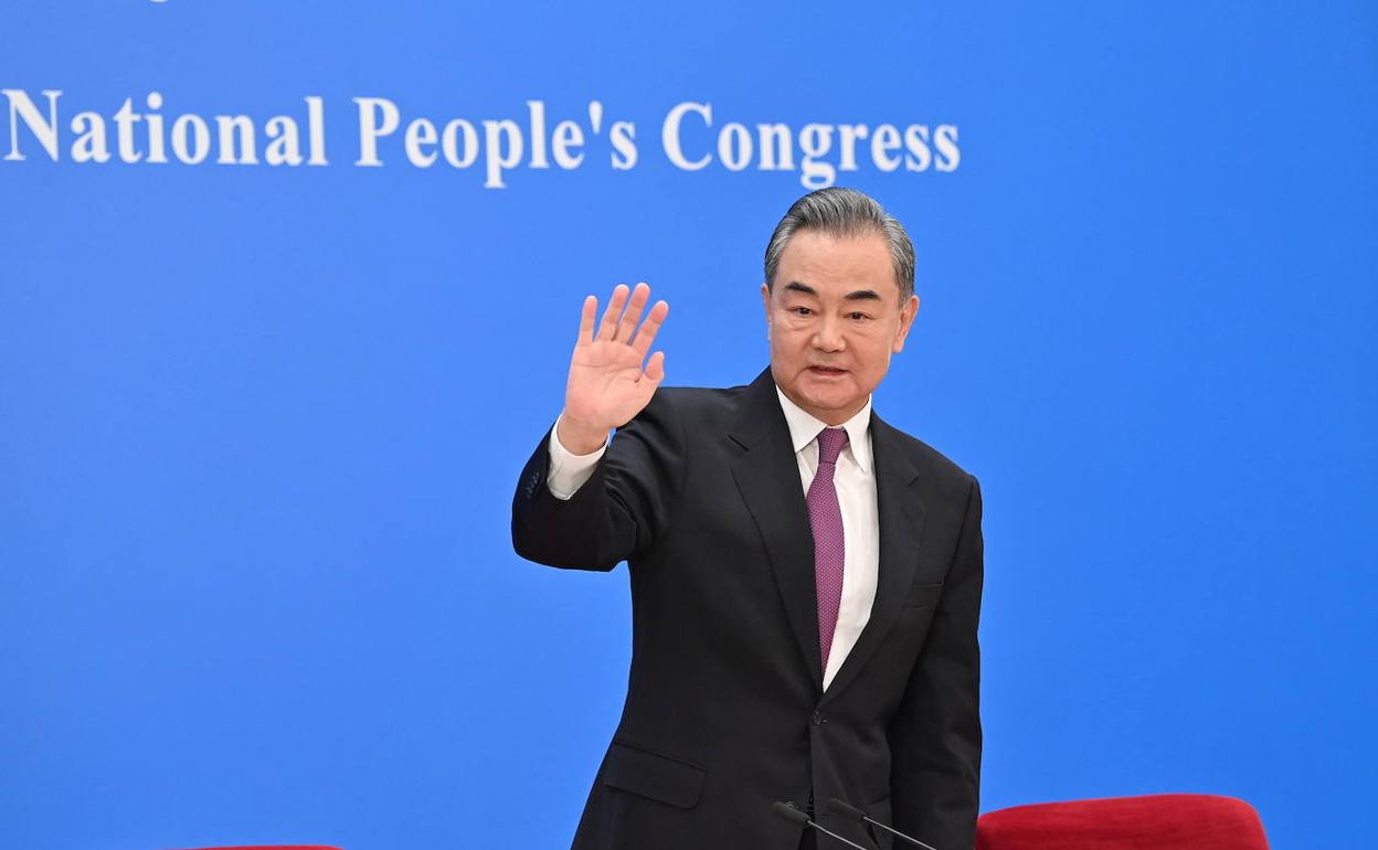 El ministro de Exteriores chino, Wang Yi. 