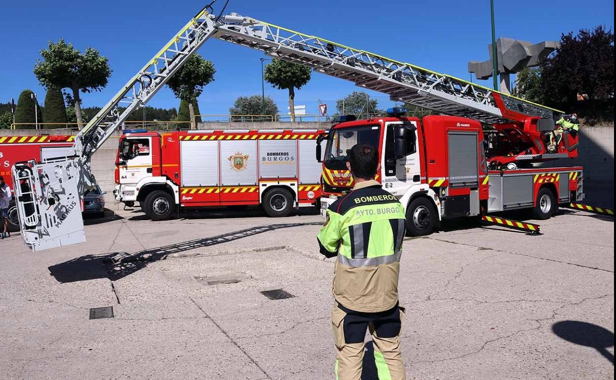 La plantilla de Bomberos de Burgos tiene 27 vacantes. 