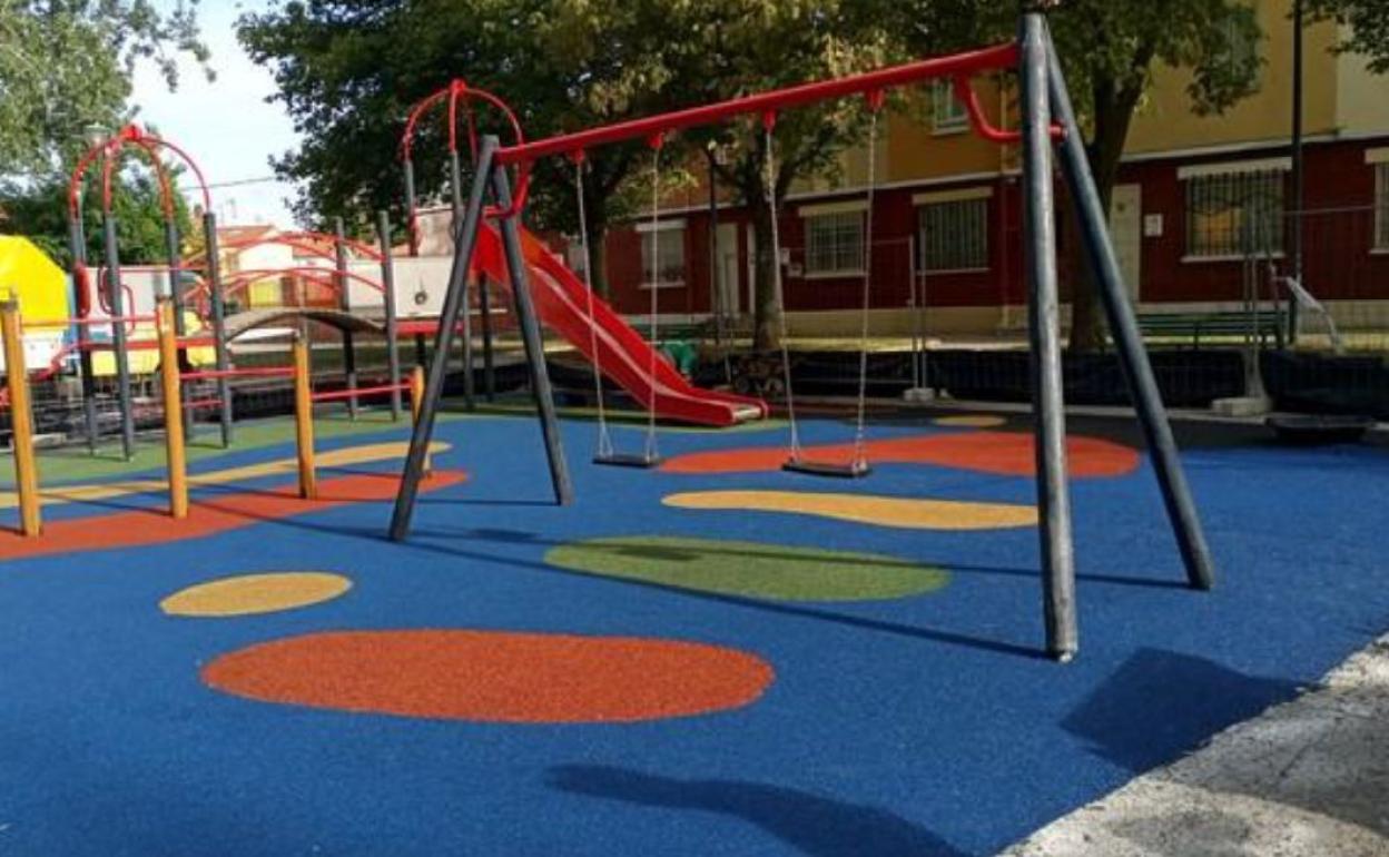 RFS se encarga del mantenimiento de los parques infantiles de Burgos. 