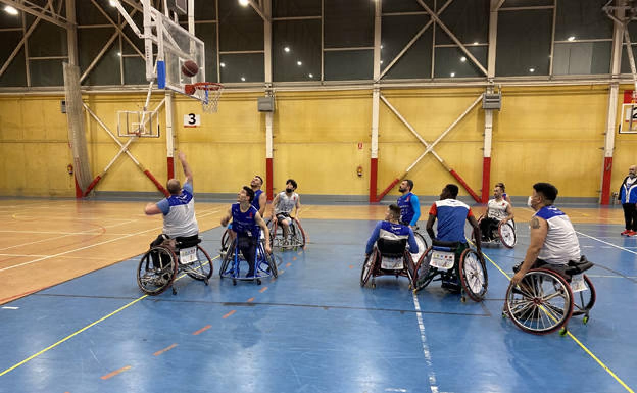 Último entrenamiento del Servigest. 