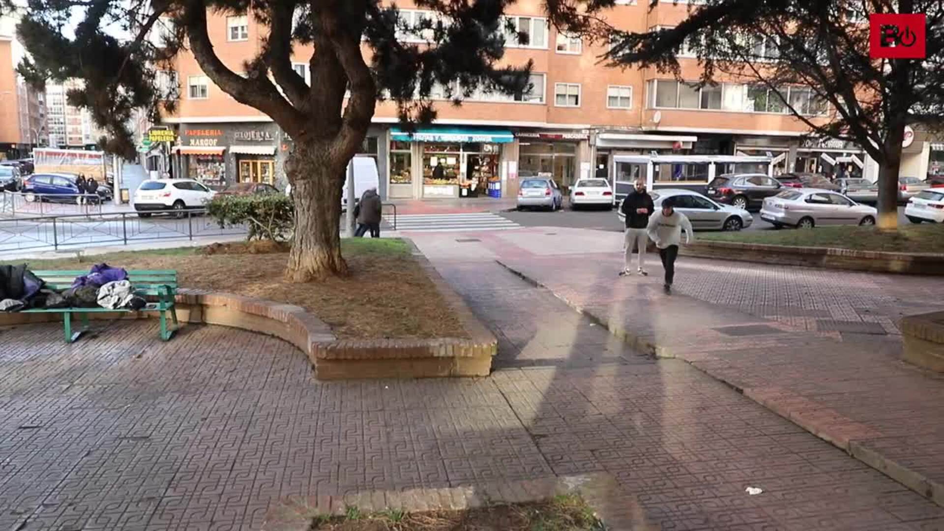 La comunidad parkour de Burgos pide la creación de un parque donde practicar su deporte