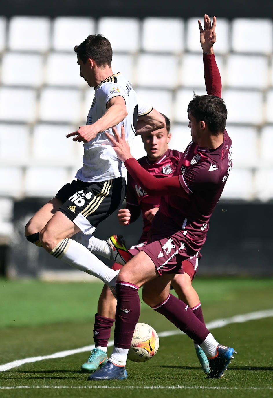 Imágenes del Burgos CF-Real Sociedad B disputado en El Plantío