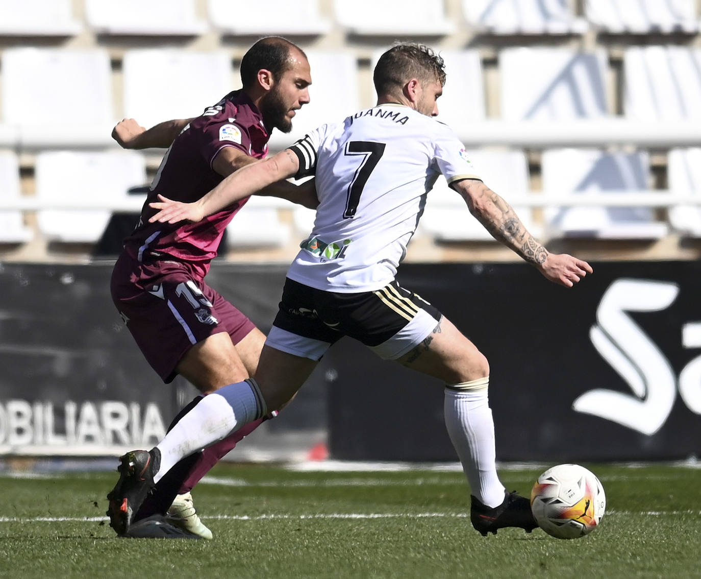 Imágenes del Burgos CF-Real Sociedad B disputado en El Plantío