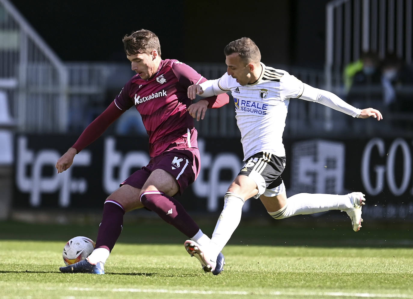 Imágenes del Burgos CF-Real Sociedad B disputado en El Plantío