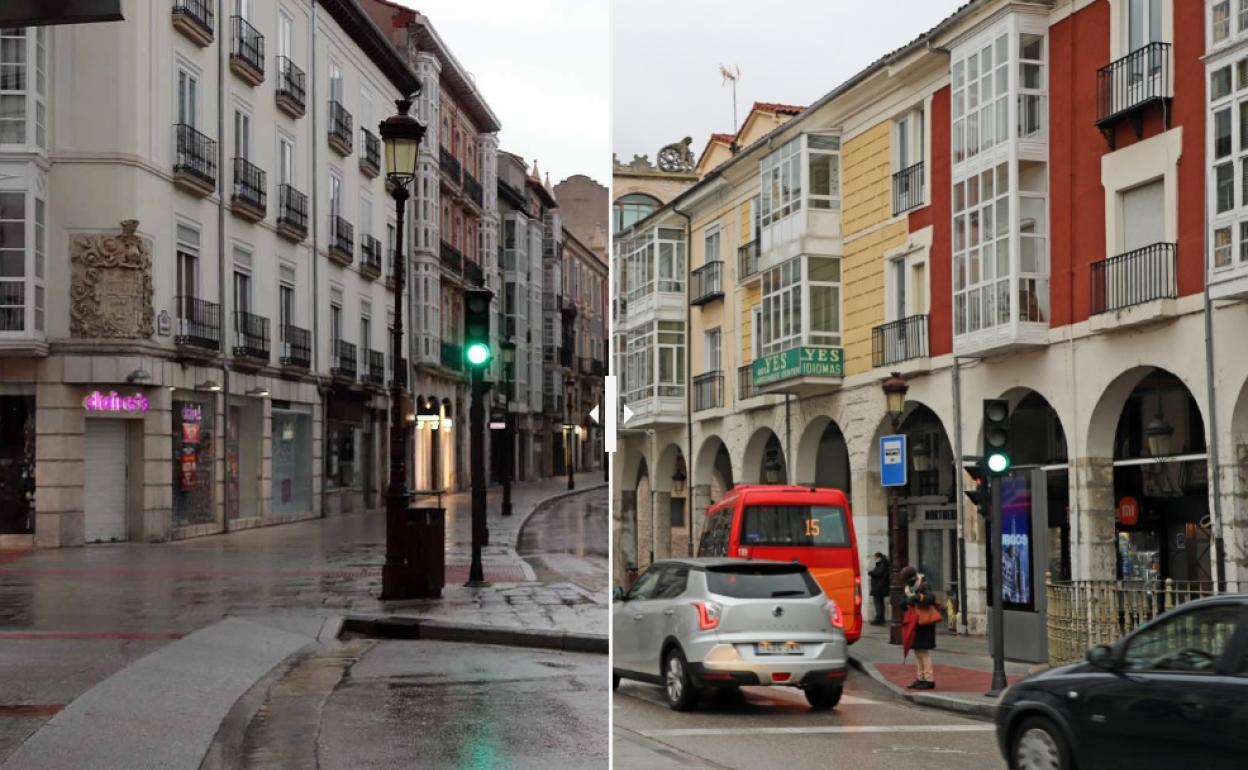 La calle Santander retoma el pulso dos años después del inicio de la pandemia. 