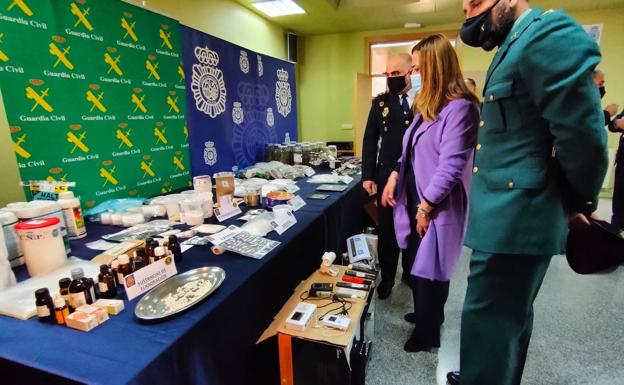 Desmantelan el primer laboratorio de droga sintética de Castilla y León en un narcopiso de Miranda