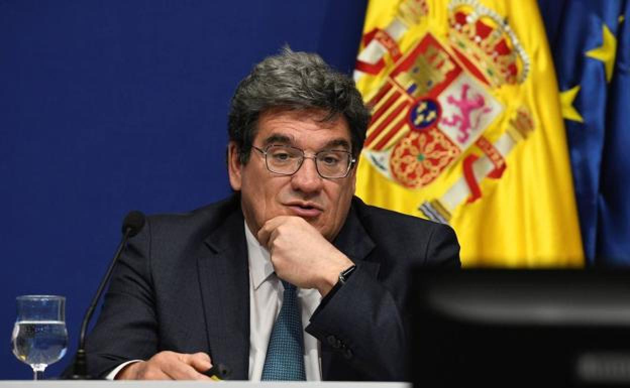 El ministro de Seguridad Social José Luis Escrivá